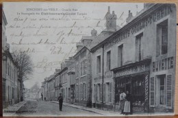 Cpa D51 - Jonchery Sur Vesle - Grande Rue - La Succursale Des Etablissements Goulet Turpin .1918. - Jonchery-sur-Vesle
