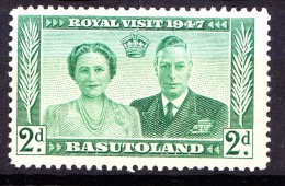Basutoland, 1947, SG 33, Mint Hinged - 1933-1964 Kronenkolonie