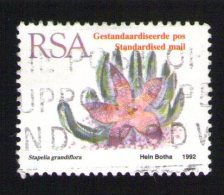 Afrique Du Sud 1992 Oblitéré Used Stamp Fleur Flower Stapelia Grandiflora - Cactus