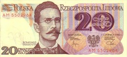 POLOGNE   20  Zlotych  Daté De 1982   Pick 149 A      ***** BILLET  NEUF ***** - Poland