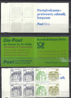 Deutschland Berlin Markenheftchen 1982 MH 13 C ** (H-Bl. 21) Burgen Und Schlösser. Post - Postgirokonto. Top Qualität - Postzegelboekjes