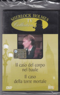 DVD Sherlock Holmes "Il Caso Del Corpo Nel Baule E Il Caso Della Torre Mortale" Nuovo Da Edicola - Crime