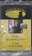 DVD Sherlock Holmes "Il Caso Del Crimine Perfetto E Il Caso Di Herry Rigby" Nuovo Da Edicola - Krimis & Thriller