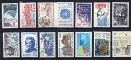 FRANCE  14  Timbres Oblitèrés / Used - Colecciones Completas