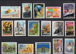 FRANCE  16 Timbres Oblitèrés / Used - Collections