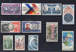 FRANCE  11 Timbres Oblitèrés / Used - Collections