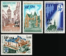 REUNION CFA 396 397  406 407 416 SITES TOURISTIQUES ET DIVERS 1971 72 73 - Unused Stamps
