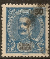 St. Thomas & Prince – 1898 King Carlos 50 Réis - St. Thomas & Prince