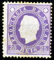 !										■■■■■ds■■ Macao 1888 AF#35* King Luiz 25 Réis 12.5 (x8673) - Ongebruikt