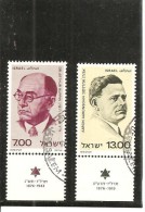 Israel. Nº Yvert  747, 749-tab (usado) (o) - Usados (con Tab)