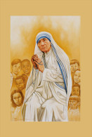 (N63-119  )   1979 Nobel Peace Prize India Mother Teresa  , Prestamped Card, Postal Stationery-Entier Postal-Ganzsache - Moeder Teresa