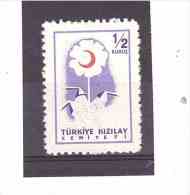 243  ** Y&T  (Timbre De Bienfaisance)  *TURQUIE*  13/11 - Charity Stamps