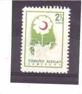 218 ** Y&T  (Timbre De Bienfaisance) *TURQUIE*13/11 - Charity Stamps