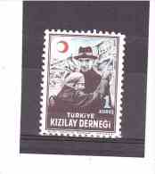 137 ** Y&T  (Président Inönü ITimbre De Bienfaisance) *TURQUIE*13/11 - Charity Stamps