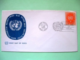 United Nations - New York 1958 FDC Cover - UN Seal - Emblem - Storia Postale