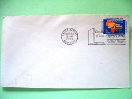 United Nations - New York 1961 FDC Cover - Addis Ababa Building And Map - Economic Comission For Africa - - Covers & Documents