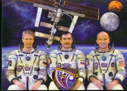 Space Team Expediition - 13 Pavel Vinegradow - Jeffrey Williams - Thomas Reiter - Raumfahrt