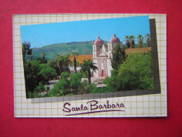 CPM   ETATS UNIS   QUEEN OF MISSIONS  VOYAGEE 1990 - Santa Barbara