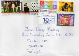 Netherlands Cover To Portugal - Storia Postale