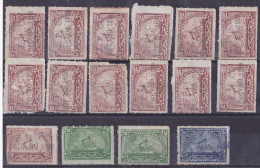 11470# UNITED STATES LOT 16 REVENUES STAMPS BOAT PROPRIETARY - Steuermarken