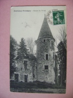 CP FONTENAY TRESIGNY  RUINES DU VIVIER - ECRITE EN 1912 - Fontenay Tresigny