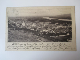 AK / Bildpostkarte 1898 (?) Krems Gegen Die Donau Verlag Franz Sedlmayer - Krems An Der Donau