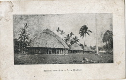 Ils Samoa Maison Indigene A Ajia Salie - Samoa