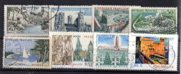 FRANCE  8 Timbres Oblitèrés / Used - Collezioni