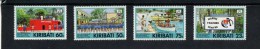 Postfris Mint Scott 591-594 Marine Training En Opleiding - Kiribati (1979-...)