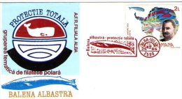 Whale. Alba Iulia (red Ink) 1986. - Fauna Antartica