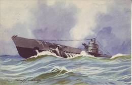SOUS MARIN "ARIANE" Lancé En 1925 - L. HAFFNER - D2 - Sous-marins