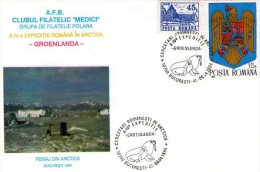 4th Romanian Arctic Expeditions - Groenland. Bucuresti 1994. - Arctic Expeditions