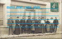 Cpp 93 NEUILLY SUR MARNE ( à Confirmer )  Magasin Au 90 Rue Paris Portraits Adr  Melle Henriette LORIOT LARIOT ? - Neuilly Sur Marne