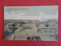 - Rhode Island > Providence  Birds Eye View Showing The Railroad Station Not Mailed    Ref 1236 - Providence