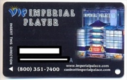 Imperial Palace Casino, Las Vegas, NV, U.S.A. Older Used Slot Card, Imperialp-1 - Casinokarten