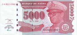 ZAÏRE  5 000 Nouveaux Zaïre   Daté Du 30-01-1995   Pick 69          ***** BILLET NEUF ***** - Zaire