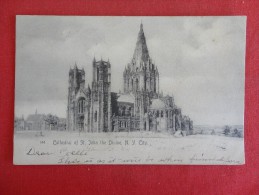 Rotograph--> New York City > Manhattan  Cathedral Of St John The Divine  1905 Cancel   Ref 1237 - Manhattan