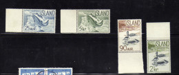 Islande (1959)-  "Faune" Neufs** - Service