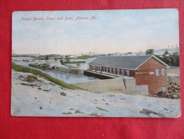 - Maine > Auburn Power House Canal & Dam  Ca 1910 Not Mailed  Ref 1238 - Auburn