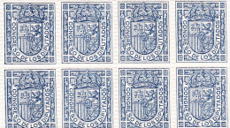 Delcampe - ESPAGNE  TIMBRES DE SERVICE N° 11 EN BLOC DE 8 - Dienstmarken