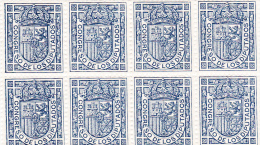 ESPAGNE  TIMBRES DE SERVICE N° 11 EN BLOC DE 8 - Servizi