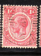 Nyasaland Protectorate 1913-19 King George V 1p Used - Nyassaland (1907-1953)