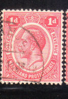 Nyasaland Protectorate 1913-19 King George V 1p Used - Nyasaland (1907-1953)