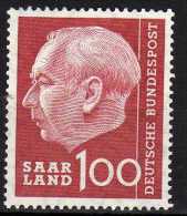 Saarland 1957 Mi 398 ** [160314IX] @ - Unused Stamps