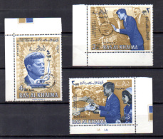 Ras Al-Khaima 1965, Président Kennedy, Mi 9 / 11**, Cote 6 €, - Kennedy (John F.)