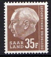Saarland 1957 Mi 420 ** [160314IX] @ - Unused Stamps