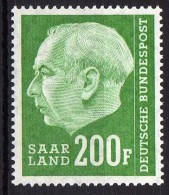 Saarland 1957 Mi 427 ** [160314IX] @ - Unused Stamps