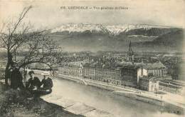 GRENOBLE VUE GENERALE ET L'ISERE - Grenoble