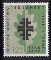 Saarland 1958 Mi 437 ** [160314IX] @ - Ongebruikt