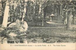 CHATEAUROUX LE JARDIN PUBLIC - Chateauroux